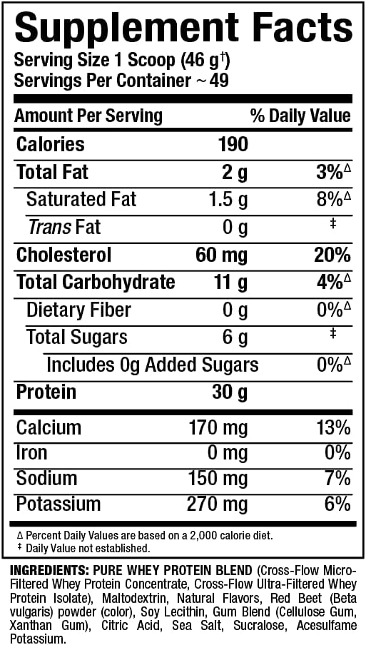 ALLMAX Classic ALLWHEY Strawberry - 5 lb - 30 Grams of Protein Per Scoop - Gluten Free - Approx. 49 Servings