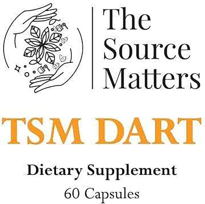 Dart Dietary Supplement | Adaptogenic Formula with Holy Basil Ashwagandha Rhodiola Schisandra &amp Licorice Root for Stress Support Mental Clarity &amp Emotional Balance (60 Capsules)