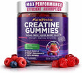 Sugar Free Creatine Gummies 5000mg — 22% More Strength 7X Energy 3X Absorption &amp Muscle Recovery Cognitive Health — 99.9% Pure Vegan Creatine Monohydrate Gummies for Men and Women (30-Day Suppl