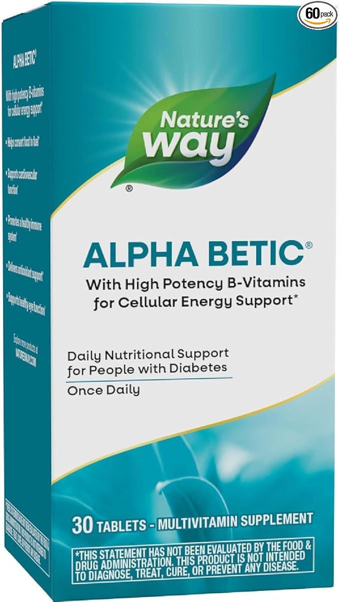 Alpha Betic Multi-Vitamin - 30 caps ( 4-Pack)