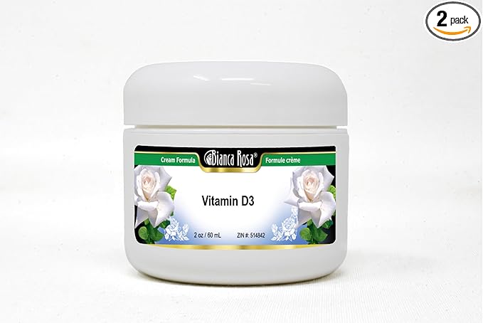 Bianca Rosa Vitamin D3 Cream (2 oz ZIN: 514842) - 2 Pack