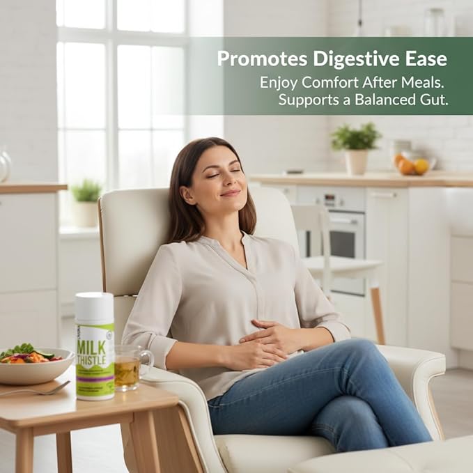 Uvora - Milk Thistle ExtractUvora Premium Herbal Supplement with Milk Thistle Extract &amp Antioxidants – Supports Natural ification &amp Healthy Digestion – 300mg 90 Capsules