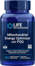 Life Extension Mitochondrial Energy Optimizer with PQQ 180 Vegetarian Capsules