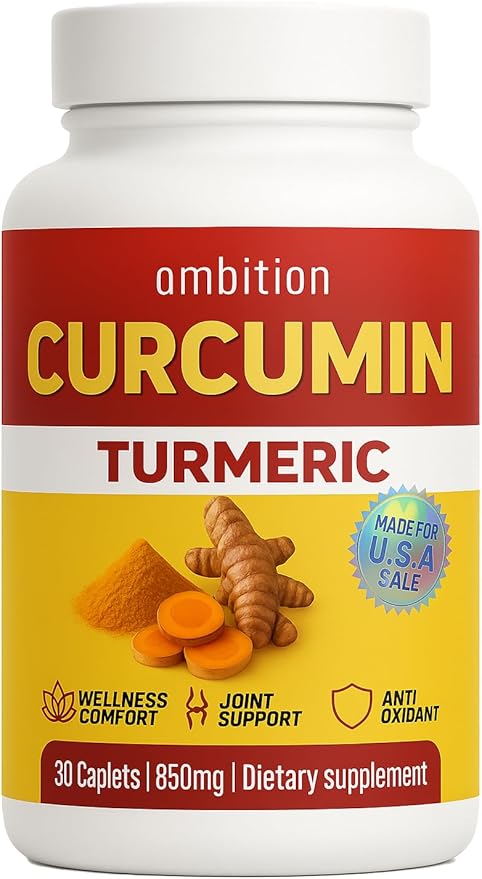 Curcuyin Turmeric Curcumin Supplement 850mg 30 Caplets