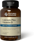 Nature's Sunshine Calcium Plus Vitamin D 150 Tablets Kosher | Powerful Vitamin Supplement for Adults Containing Vitamin D3 Calcium and Magnesium