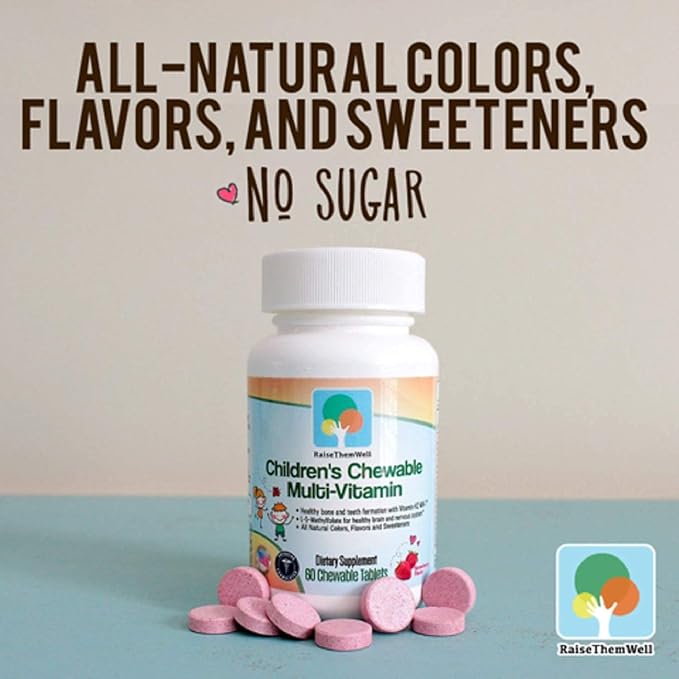 Raise Them Well Great Tasting Vitamins for Kids