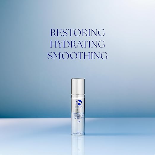 iS CLINICAL Reparative Moisture Emulsion Hydrating Anti-Aging Face Moisturizer with Hyaluronic Acid Repairs and Protects Skin