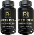 Stem Cell Activation Formula 60 Capsules with Vitamin D and B12 Youth and Longevity Support Maintain Youth and Longevity Patented StemCell Activation Fomula (2 Bottle (120 softgels))