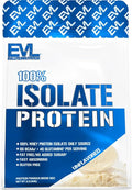 Evlution Nutrition 100% Isolate Whey Isolate Protein Powder 25 G of Fast Absorbing Protein No Sugar Added Low-Carb Gluten-Free (Unflavored 1 LB)