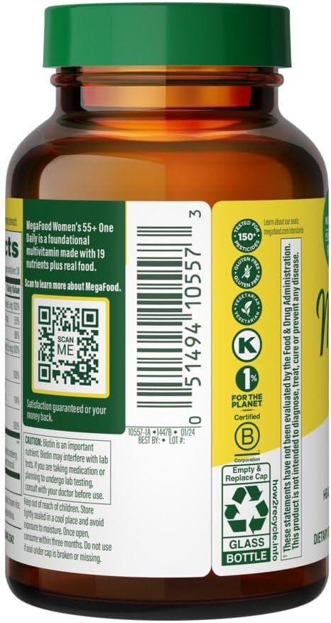 Megafood Women's 55+ One Daily Multivitamin 30 Ct