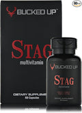 Stag Multivitamin - Men - Full Spectrum Vitamin Formula - Vitality Immunity and Muscle Function (60 Capsules)