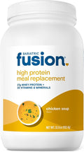 Bariatric Fusion Chicken Soup Meal Replacement 27g Protein Powder 21 Serving Tub for Bariatric Surgery Patients Including Gastric Bypass and Sleeve Gastrectomy - No Gluten Aspartame or Sugar