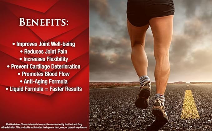 Tropical Oasis–Premium Liquid Glucosamine Chondroitin &amp MSM- Liquid Joint Support Formula 1500mg Glucosamine 800mg Chondroitin &amp 500mg MSM - 16 Fl Oz
