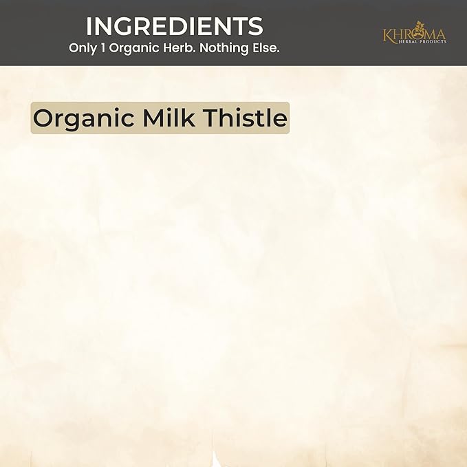 Khroma Herbal Products Organic Milk Thistle - 2 oz Liquid - 30 Servings