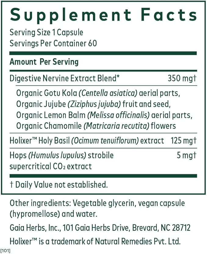 GAIA HERBS PRO Ashwagandha 700 for Immune Support* &amp PRO GI Stress with Holy Basil Lemon Balm &amp Chamomile – Vegan Herbal Supplements for Stress Digestion &amp Wellness* – Bundle (Pack of 2)