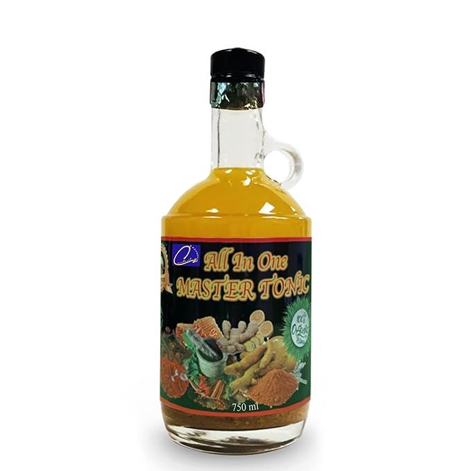 13oz Organic Fire Cider Master Tonic Juice | TASTE &amp SEE | with Cinnamon Cloves Natural Apple cider vinegar Lemon Ginger Turmeric Cayenne pepper Honey Water