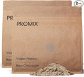 ProMix Nutrition Plant-Based Vegan Protein Powder Raw Chocolate - Pea Protein &amp Vitamin B-12 - ­Post Workout Fitness &amp Nutrition Shakes Smoothies Baking &amp Cooking Recipes - 5 Pound (Pac