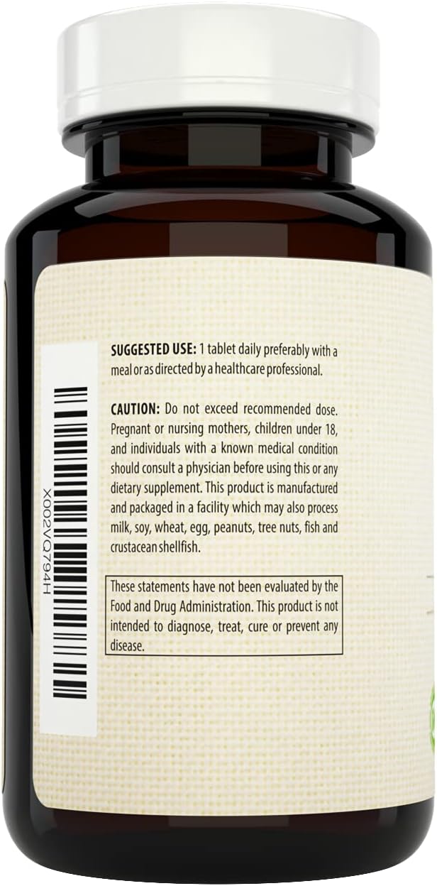 Nature's Potent Zinc 50 mg Immune Support Supplement - High Potency for Maximum Immune &amp Antioxidant Health - Made in USA from Natural Zinc Oxide - 365 Tablets (1 Year Supply)