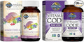 Garden of Life Women's Multivitamin and Zinc Supplement Bundle (2 Items)