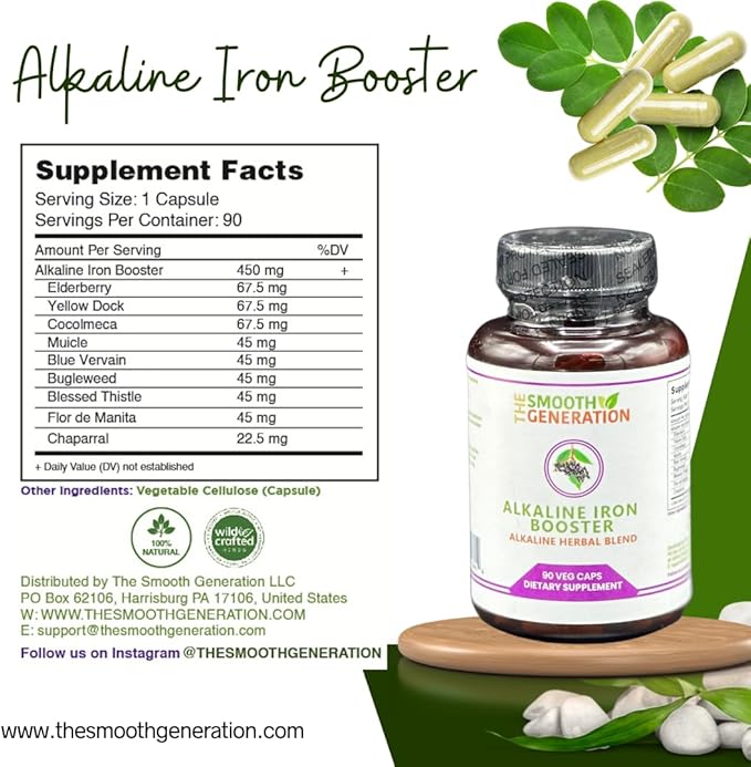 Alkaline Iron Booster Capsules