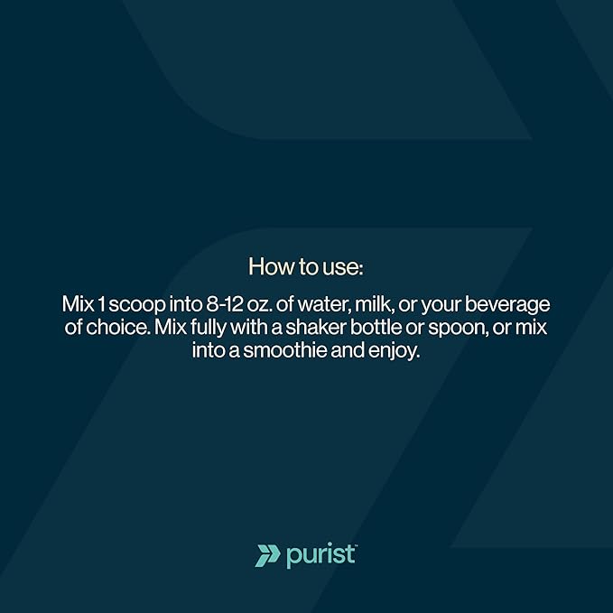 PURIST REP Whey Protein Powder Premium Vanilla Grassfed IsolateWorkout Recovery Keto Friendly Clean Nutrition Meal Replacement Promotes Lean Muscle Sugar and Gluten-Free Women Men 2 Lb