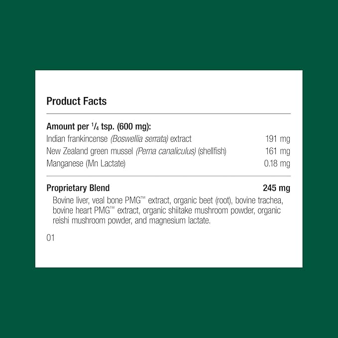Standard Process Canine Musculoskeletal Support - Bone &amp Joint Health Formula for Pets - Canine Musculoskeletal Support Supplement - Supplement for Dogs to Aid Joint Comfort &amp Muscle Health -