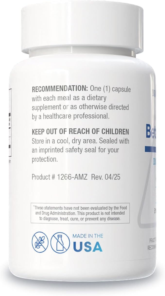 Biotics Research Betaine Plus HP - High Potency Hydrochloric Acid Supplement Supports Digestive Function 90 Capsules