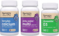 Renzo's Vitamins Stronger Now Bundle - Picky Eater Kids Multivitamin Hercules Calcium and Vitamin D3 for Kids