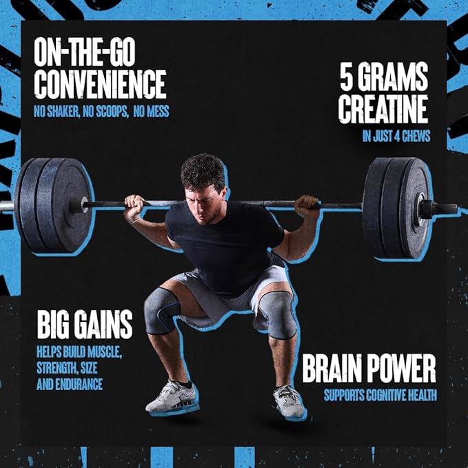 Animal Creatine Chews Tablets - Enhanced Creatine Monohydrate with AstraGin to Improve Absorption &amp Creatine Chews Tablets - Enhanced Creatine Monohydrate