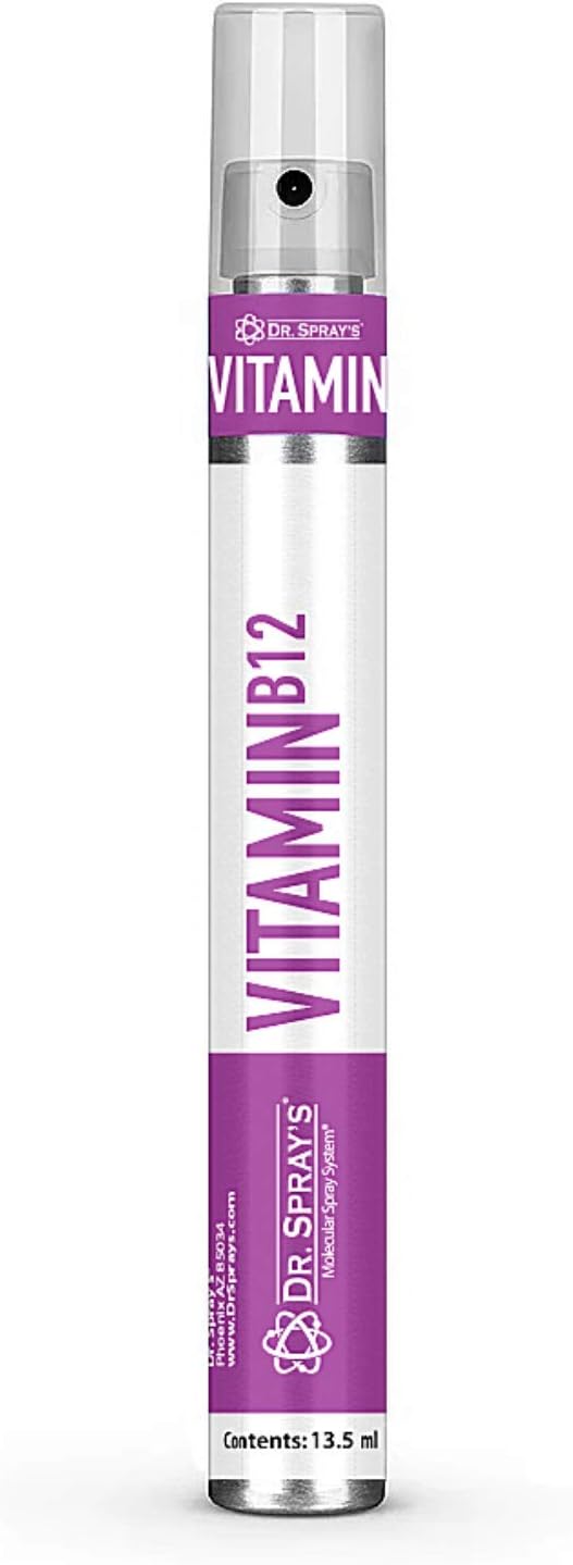 Vitamin B12 Vegan Mint Flavored Spray 30-Day Supply 0 Sugar by Dr. Spray's ®
