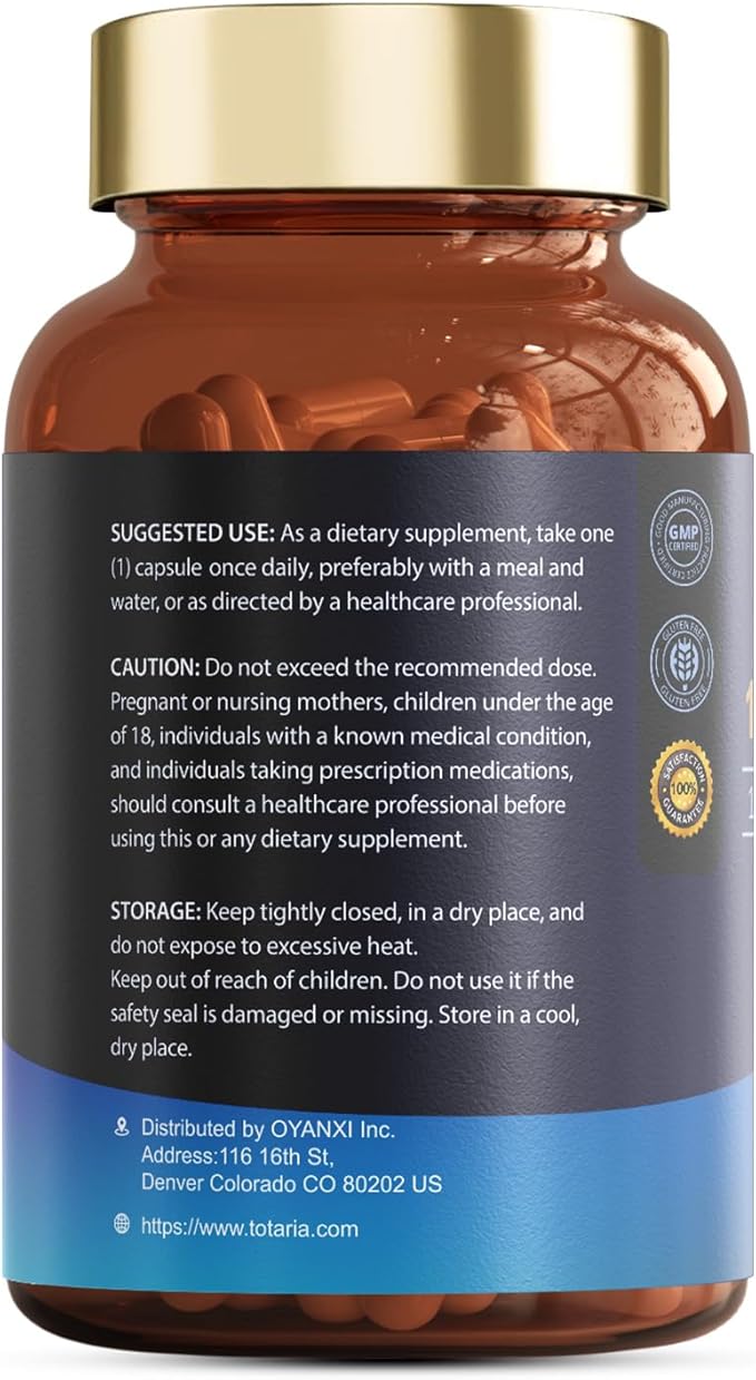 Magnesium Complex 700mg 12 in 1 Magnesium Supplement with Glycinate Citrate Malate Oxide Taurate Aspartate Orotate Magnesium RelaxationMuscleHeart Support Vegan 120 Capsules 2PK