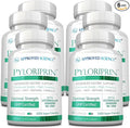 Approved Science Pyloriprin - Advanced Digestive Support for A Healthy Stomach - Zinc L-Carnosine Probiotic Broccoli Sprout Deglycyrrhized Licorice - 360 Capsules - six Month Supply - Vegan