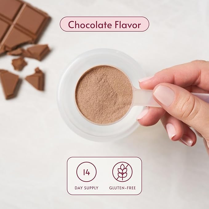 Bariatric Advantage High Protein Supplement Mix 20 Grams Whey Protein Isolate Low Sugar with 100 Calories Per Serving - Chocolate 14 Servings