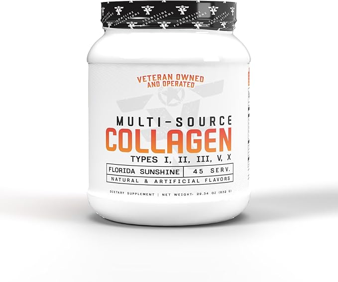 Multi-Source Collagen Promotes Hair Skin and Nail Health (Florida Sunshine)
