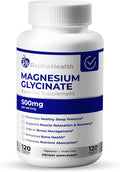 Magnesium GLYCINATE 500mg | High Absorption | 100% Chelated | Supports Bone Health &amp Muscle Recovery | 120 Capsules - 4 Month Supply
