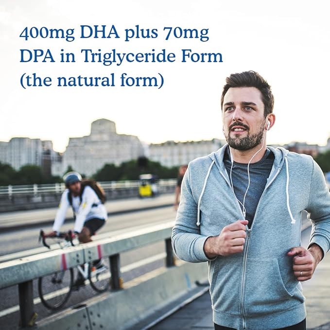 Garden of Life Omega 3 Vegan DHA Supplements Dr. Formulated Vegan DHA 400mg DHA &amp 90mg DPA in Triglyceride Form from a Single Source Omega 3 Supplement for Women's and Men's Health 30 Softgels