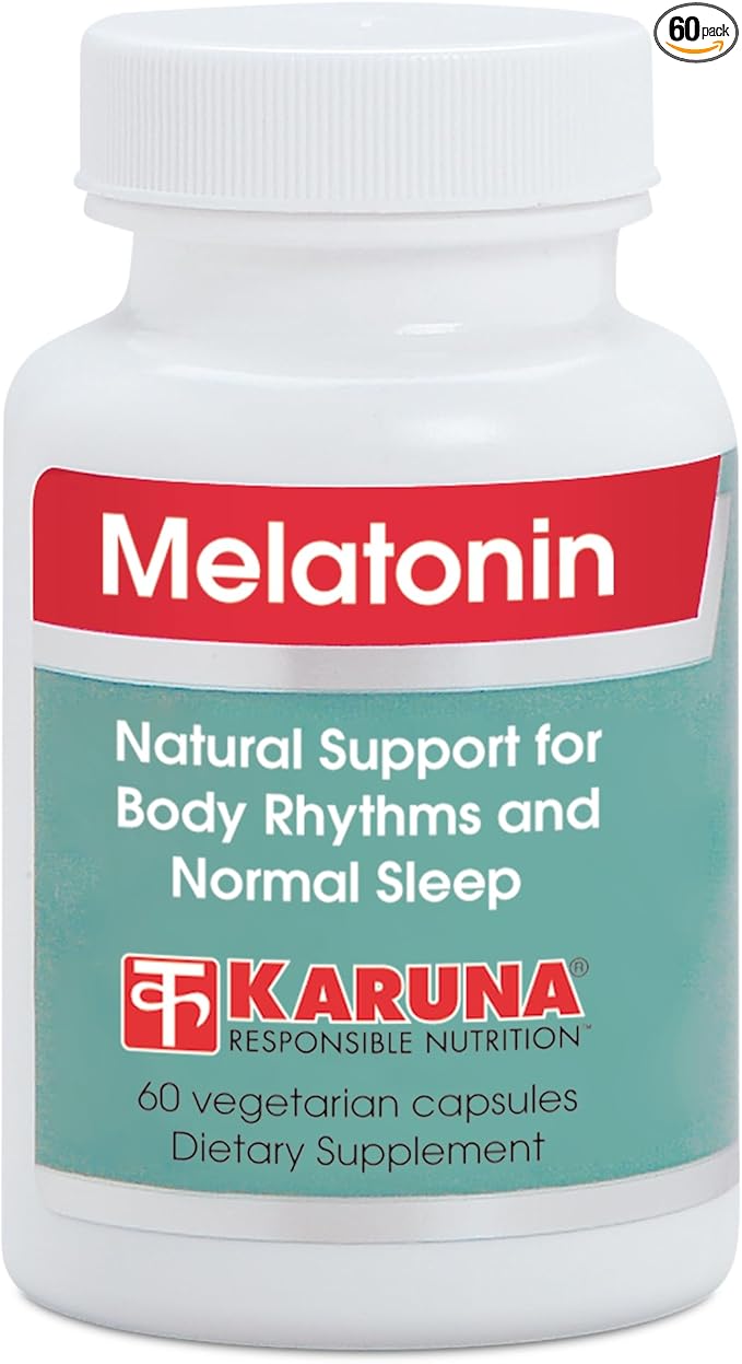 Karuna Melatonin 3mg 60 Vegetarian Capsules