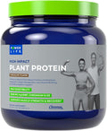 POWERLIFE High Impact Plant Protein Powder with 3000 MG of HMB Plant-Based No Sugar Added Vegan Keto Friendly Non-GMO (Chocolate - New Formula)