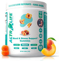 Kava Kava Gummies - Stress Relief Supplement with Magnesium Glycinate Rhodiola Rosea Holy Basil - 30 Servings for Calm Mood Focus &amp Sleep Support - Cortisol Supplements for Women and Men