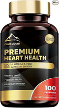 CoQ10 Supplement – Antioxidant &amp Cellular Energy Support – 100 Capsules