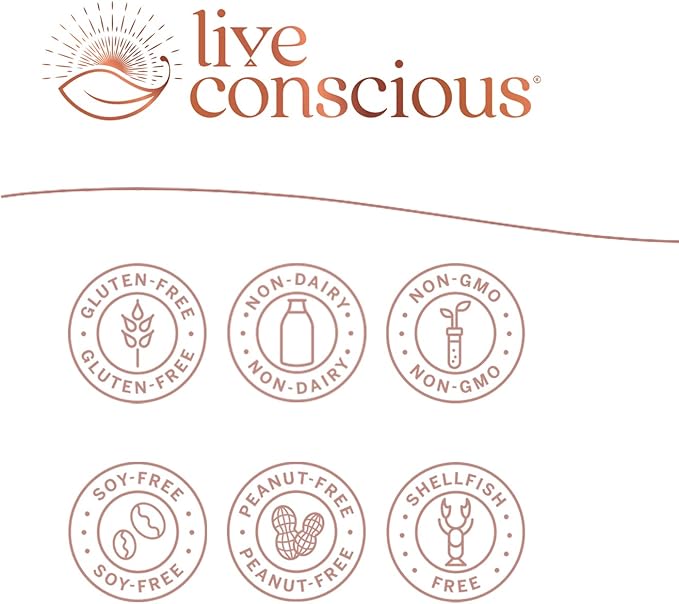 Live Conscious PRO45: Probiotic Formula 45 Billion CFU 11 Comprehensive strains. Dairy Free. Delayed Release Veggie caps. Promotes Immune and Digestive Health. 60 Capsules (2-Pack)