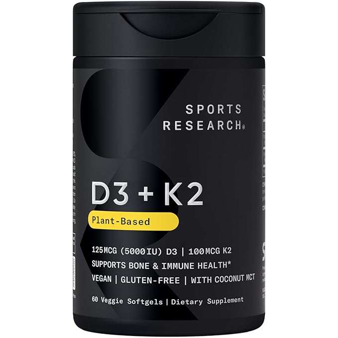 Sports Research® Antioxidant Support Pack - Oil of Oregano 9500mg + Vitamin D3 K2 5000iu + Triple Strength Astaxanthin