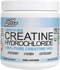 Gym Molly Creatine Hydrochloride Powder Highly Soluble Creatine Hydrochloride Unflavoured Vegan Workout Supplement for Men and Women Muscle Builder Creatine Supplement (75 Servings 750mg)