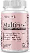 MultiFirst Adult MultiVitamin Advanced Immune System &amp Overall Body Performance Formula Metabolism Booster For Energy Focus Digestive &amp Probiotic System Vitamin C A D B Complex Folate