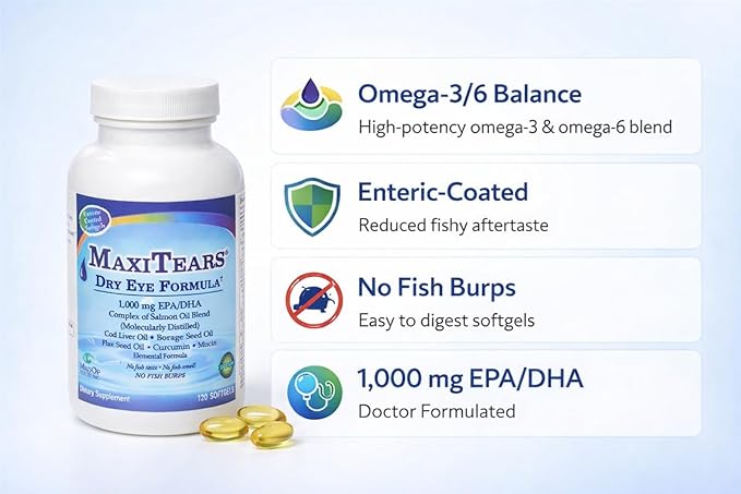 MedOp Dry Eye Formula 120 softgels 1bottle