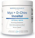 Biotics Research Balanced B8 Powder Myo inositol and D Chiro inositol 40:1 Ratio Women’s Health Neural Communication Fat Metabolism Vascular Health Hair Growth 8 Ounces