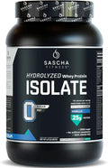 SASCHA FITNESS Hydrolyzed Whey Protein Isolate100% Grass-Fed (2 Pounds Vanilla)