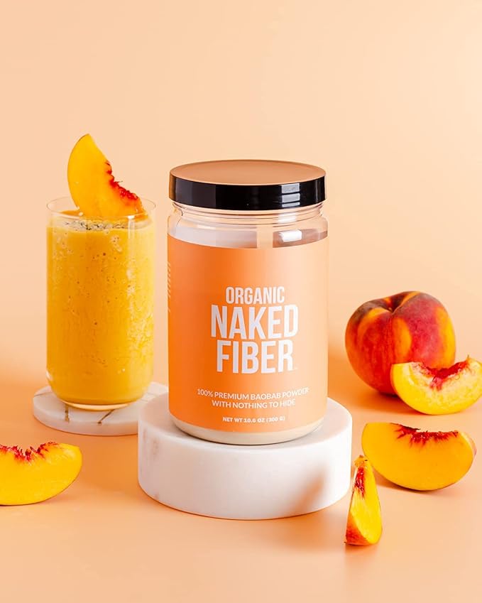 Naked Fiber Organic Baobab Powder Fiber Supplement