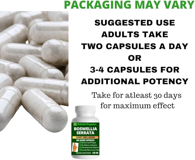 Boswellia Serrata Quick Release Capsules