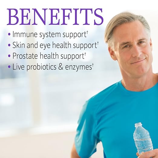 Garden of Life &amp Zinc Supplements 30mg High Potency Raw Zinc and Vitamin C Multimineral Supplement Vitamin Code/Trace Minerals &amp Probiotics for Skin Health &amp Immune Support 60 Vegan Caps